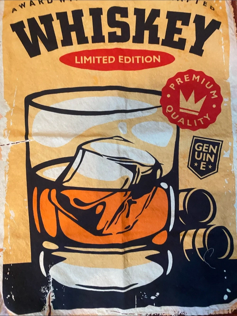 N/A linen whiskey